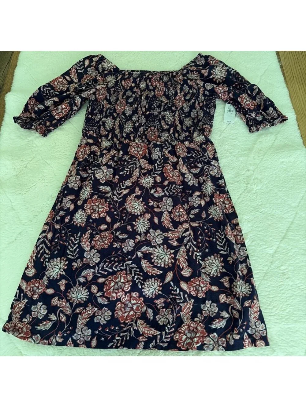 Old Navy Girls Boho Floral Dress NWT XL 14/16 Cottage